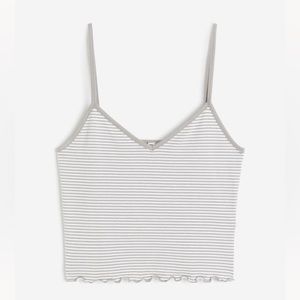 H&M two camisole crop top